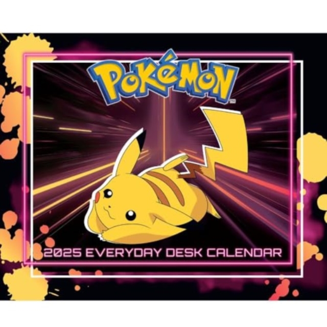 Pokemon Desk Block Calendar 2025