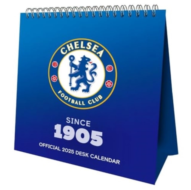 Chelsea FC Desk Easel Calendar 2025