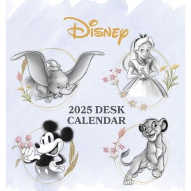 Disney Heritage Desk Easel Calendar 2025