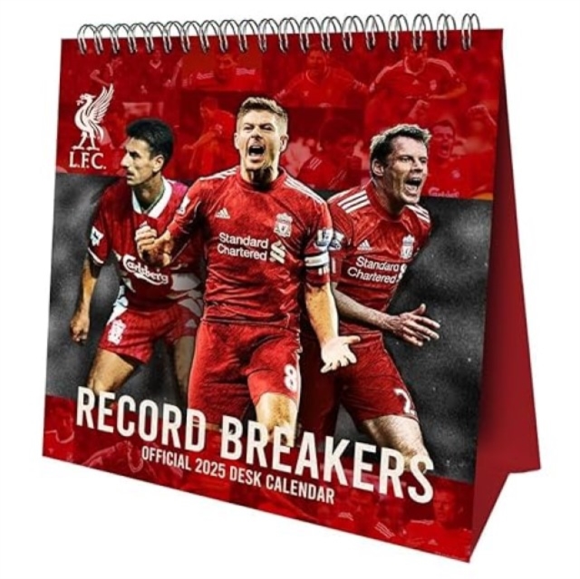 Liverpool FC Desk Easel Calendar 2025