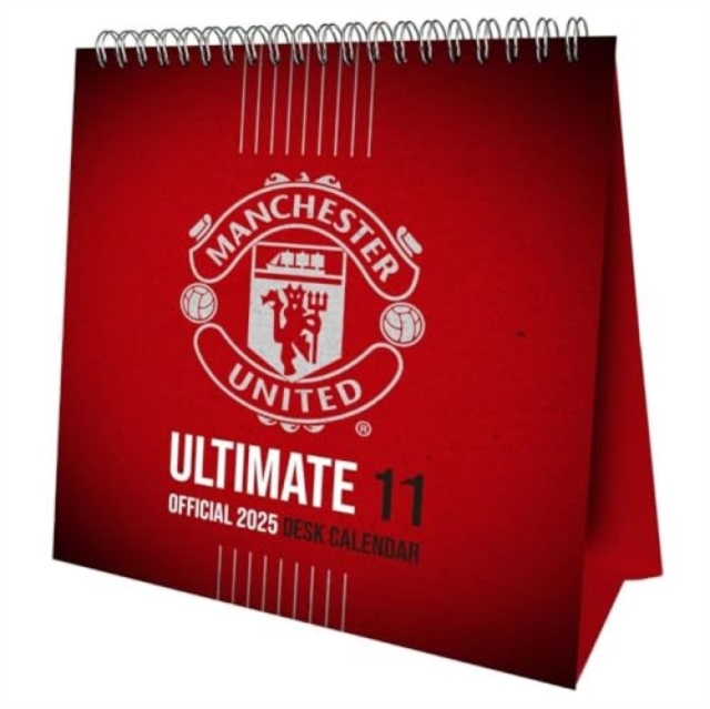 Manchester United FC Desk Easel Calendar 2025