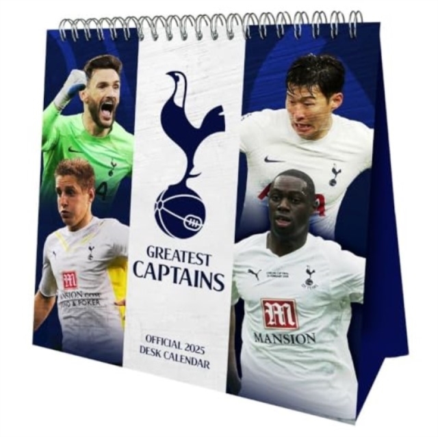 Tottenham Hotspur FC Desk Easel Calendar 2025