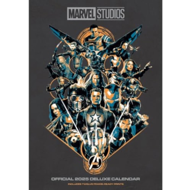 Marvel A3 Deluxe Calendar 2025