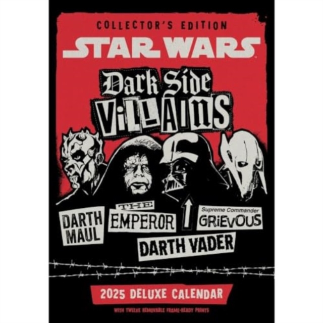 Star Wars Classic A3 Deluxe Calendar 2025