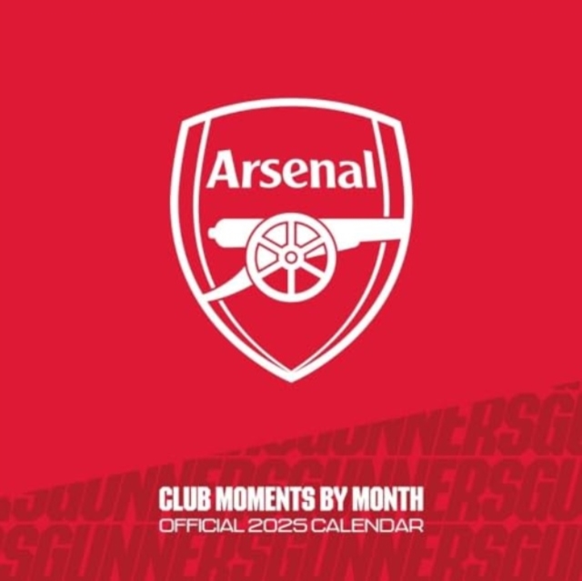 Arsenal FC Legends Square Calendar 2025