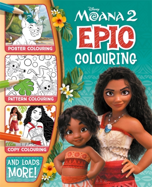 Disney Moana 2: Epic Colouring