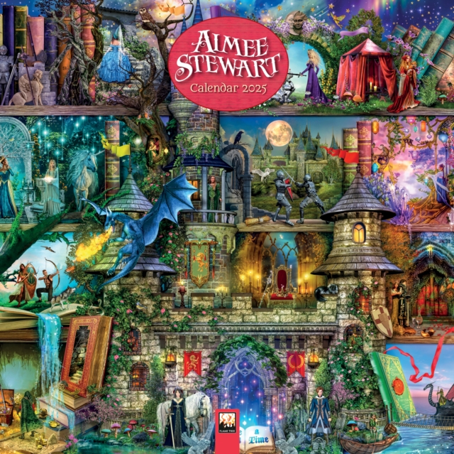 Aimee Stewart Wall Calendar 2025 (Art Calendar)