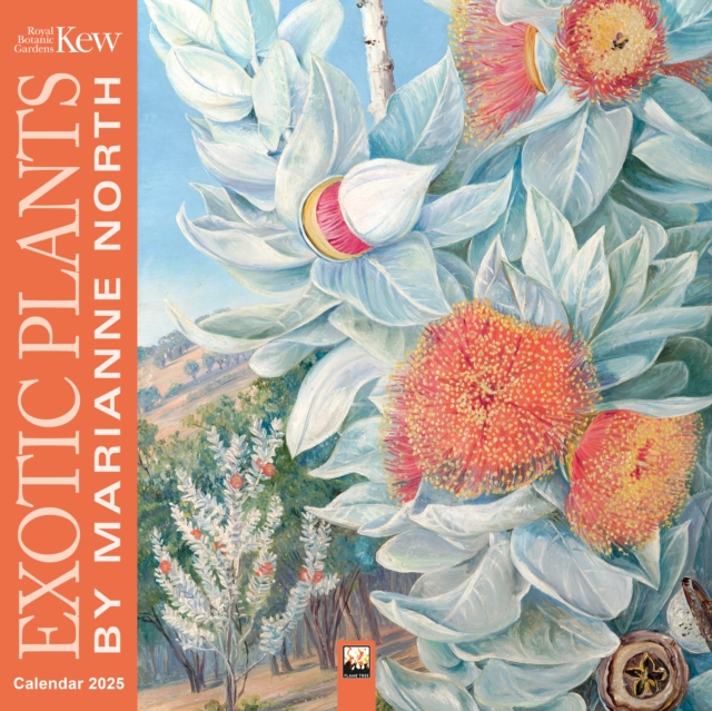 Kew Gardens: Exotic Plants by Marianne North Wall Calendar 2025 (Art Calendar)