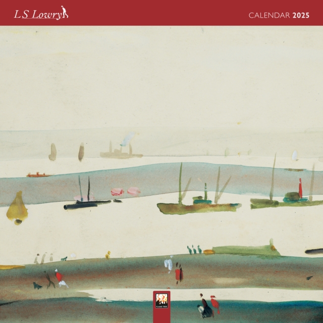 L.S. Lowry Wall Calendar 2025 (Art Calendar)