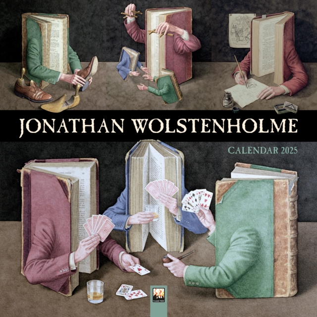 Jonathan Wolstenholme Wall Calendar 2025 (Art Calendar)