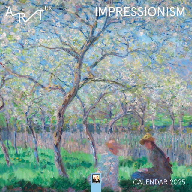 Art UK: Impressionism Wall Calendar 2025 (Art Calendar)