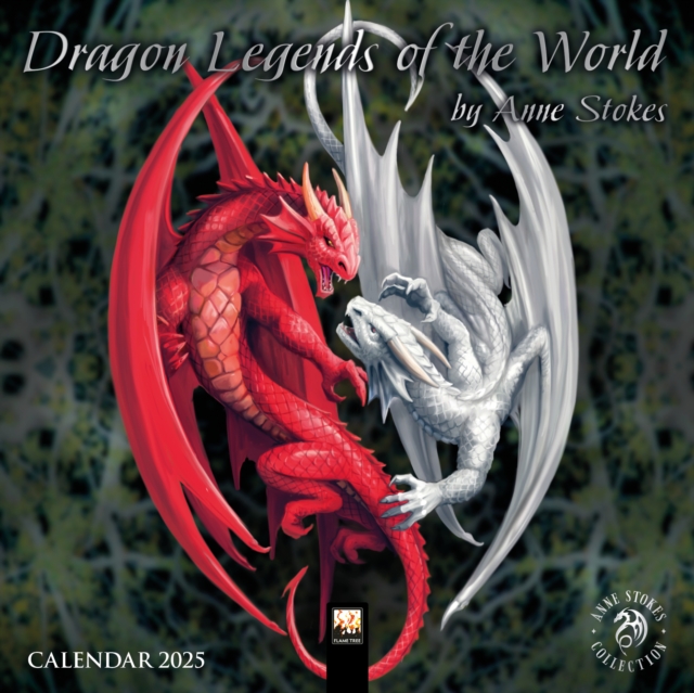 Anne Stokes: Dragon Legends of the World Mini Wall calendar 2025 (Art Calendar)