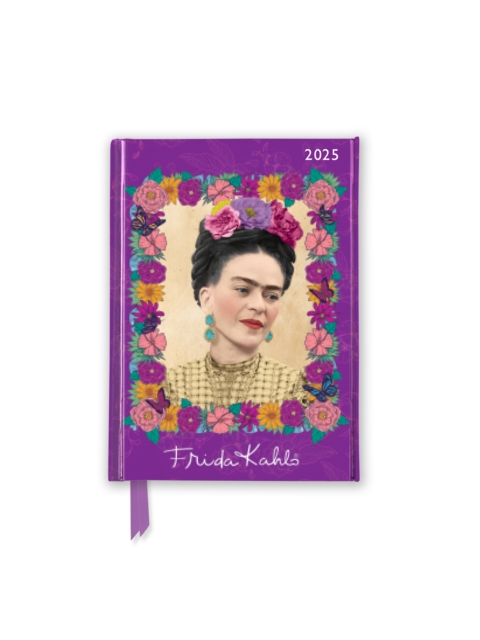 Frida Kahlo 2025 Luxury Pocket Diary Planner - Week to View