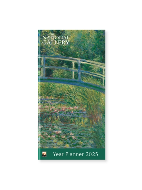 National Gallery: Monet, The Water-Lily Pond 2025 Year Planner - Month to View