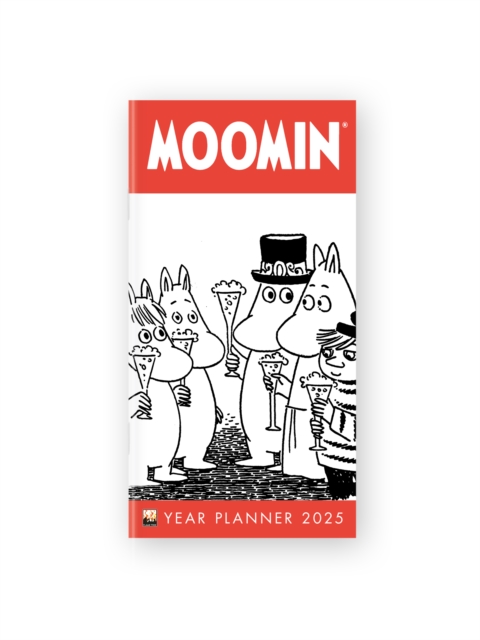 Moomin 2025 Year Planner - Month to View