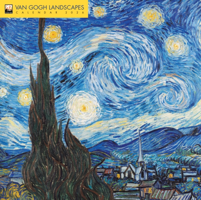 Vincent van Gogh Landscapes Wall Calendar 2026 (Art Calendar)