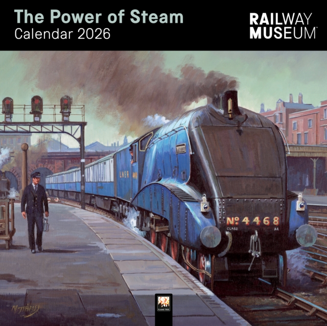 National Railway Museum: The Power of Steam Wall Calendar 2026 (Art Calendar)
