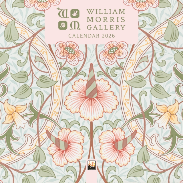 William Morris Gallery Mini Wall Calendar 2026 (Art Calendar)