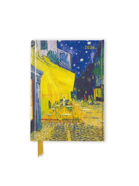 Vincent van Gogh: Cafe Terrace 2026 Luxury Pocket Diary Planner - Week to View