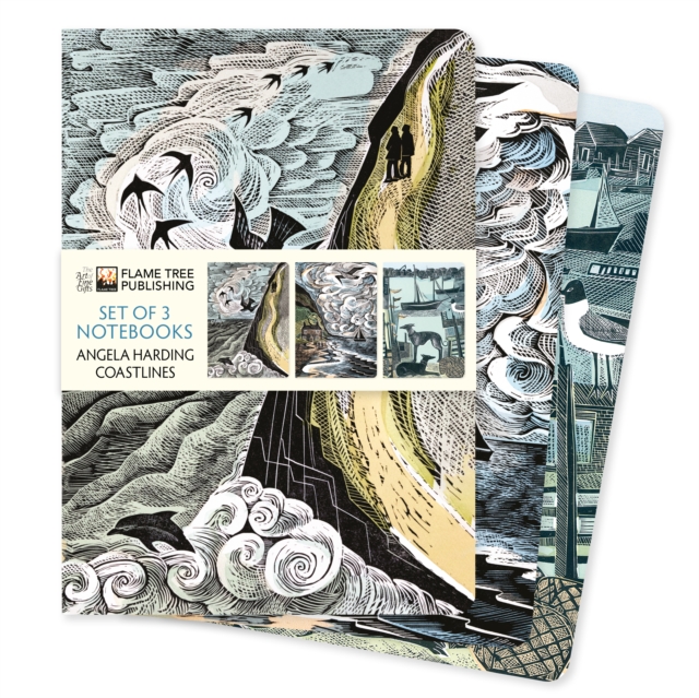Angela Harding: Coastlines Set of 3 Standard Notebooks