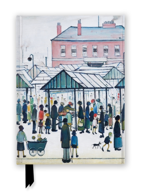 L.S. Lowry: Market Scene (Foiled Journal)