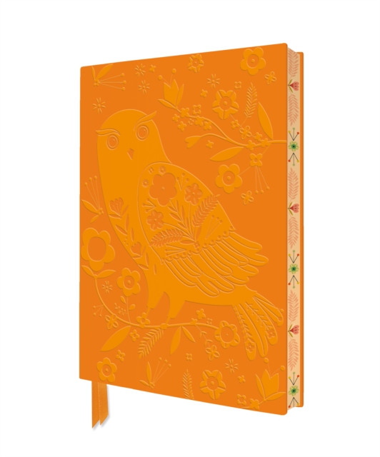 Bee Brown: Folk Owl Artisan Art Notebook (Flame Tree Journals)