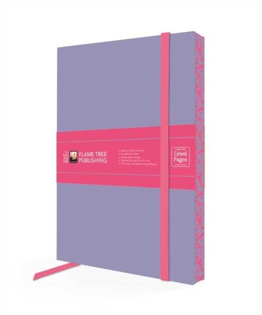 Lilac Pink Artisan Paperback Notebook