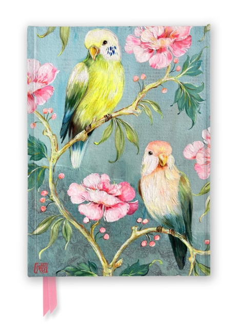 Sophie Adde: Two Parakeets (Foiled Journal)