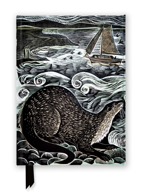 Angela Harding: Shetland Otter & Windsong (Foiled Journal)
