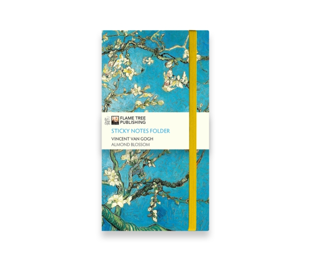 Vincent van Gogh: Almond Blossom Flame Tree Sticky Notes Folder