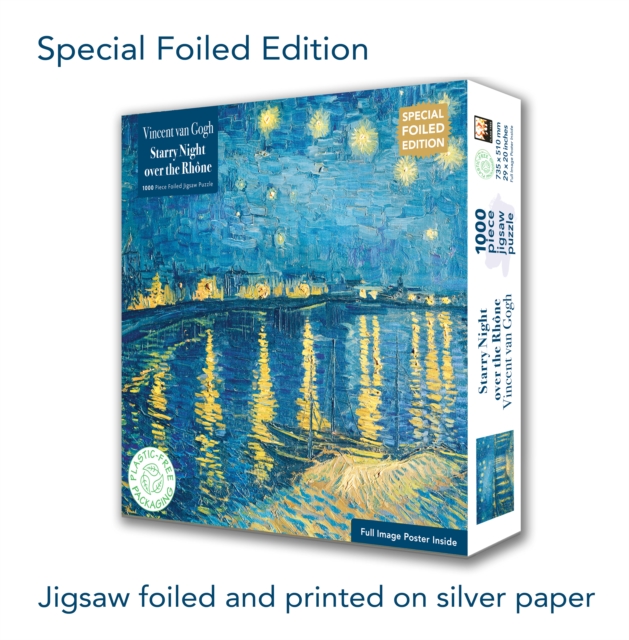 Special Edition Adult Foiled Jigsaw Puzzle Vincent van Gogh: Starry Night over the Rhone