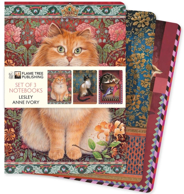 Lesley Anne Ivory Set of 3 Standard Notebooks