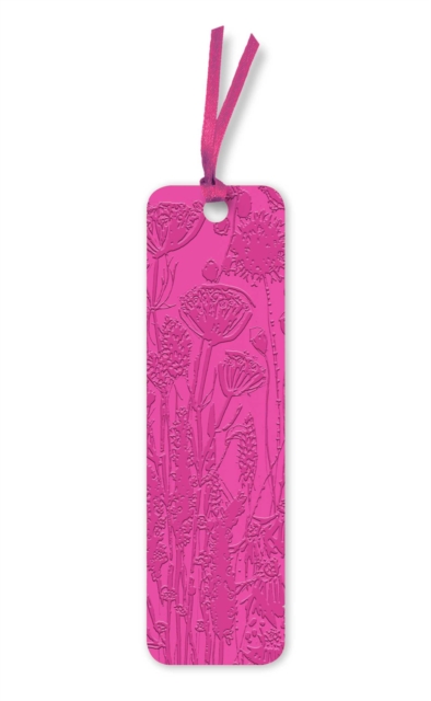 Lucy Innes Williams: Pink Garden House Artisan Art Vegan Leather Bookmarks (pack of 10)