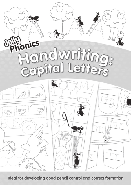 Jolly Phonics Capital Letters Handwriting Book
