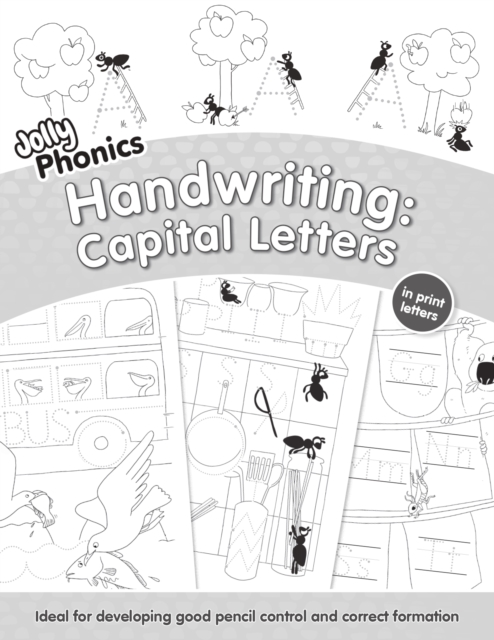 Jolly Phonics Capital Letters Handwriting Books