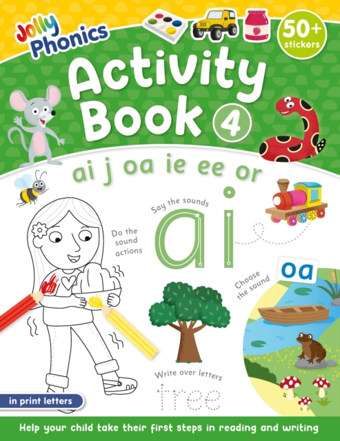 Jolly Phonics Activity Book 4