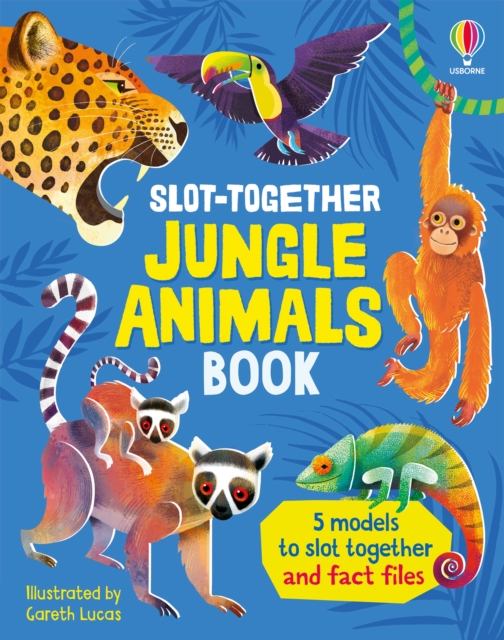 Slot-Together Jungle Animals Book