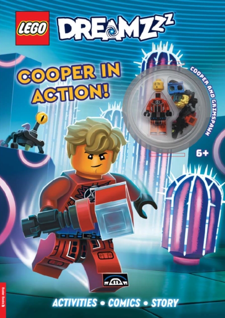 LEGO® DREAMZzz™: Cooper in Action Activity Book (with Cooper LEGO minifigure and grimspawn mini-build)