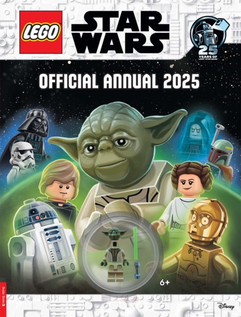 LEGO® Star Wars™: Official Annual 2025 (with Yoda minifigure and lightsaber)