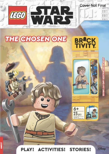 LEGO® Star Wars™: The Chosen One Activity Book (with Anakin Skywalker minifigure, pit droid and repair station)