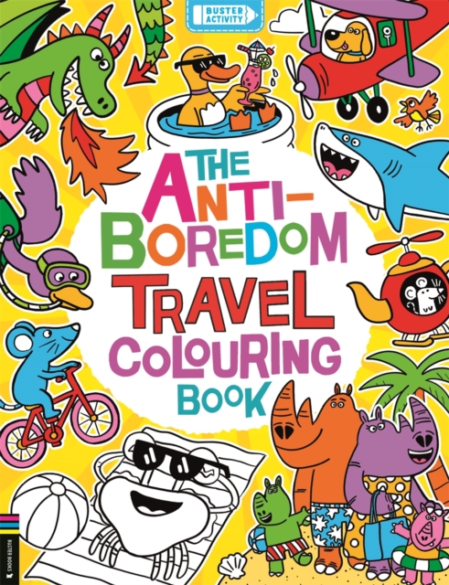 The Anti-Boredom Travel Colouring Book