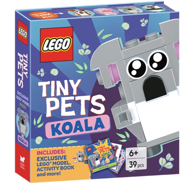 LEGO® Books. Tiny Pets: Koala (with exclusive koala mini-build, paper crafts, stickers and activity book)