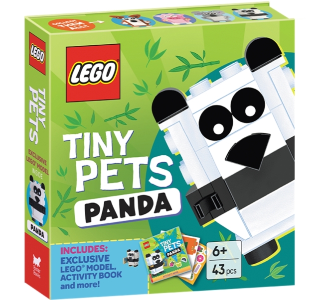 LEGO® Books. Tiny Pets: Panda (with exclusive panda mini-build, paper crafts, stickers and activity book)