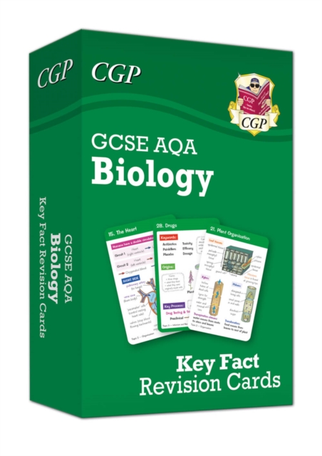 New GCSE Biology AQA Key Fact Revision Cards - Summary cards for quick revision