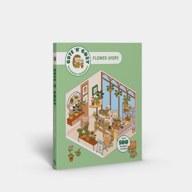Cute 'n' Cozy Sticker Therapy: Flower Shops