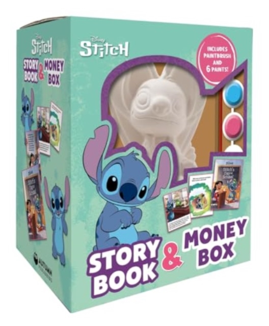 Disney Stitch: Story Book & Money Box