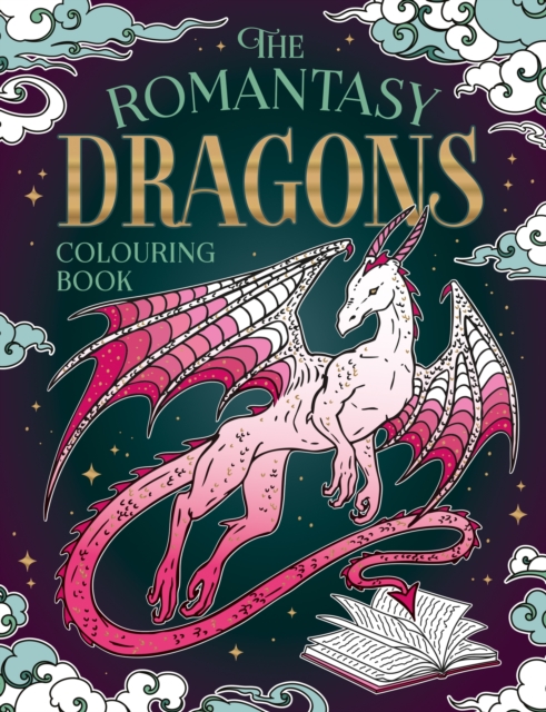 The Romantasy Dragons Colouring Book