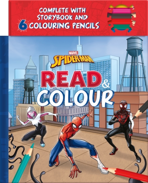 Marvel Spider-Man: Read & Colour