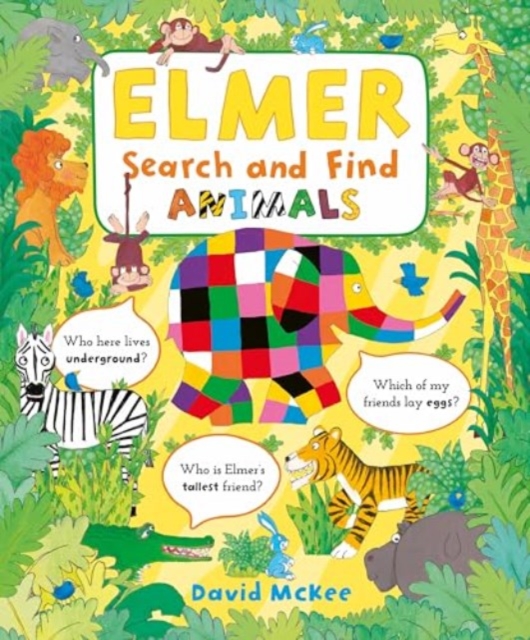 Elmer Search and Find Animals