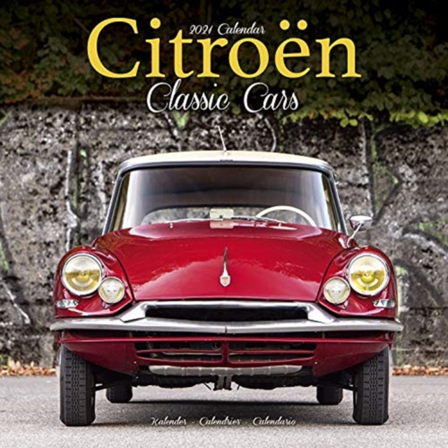 Citroen Classic Cars 2021 Wall Calendar